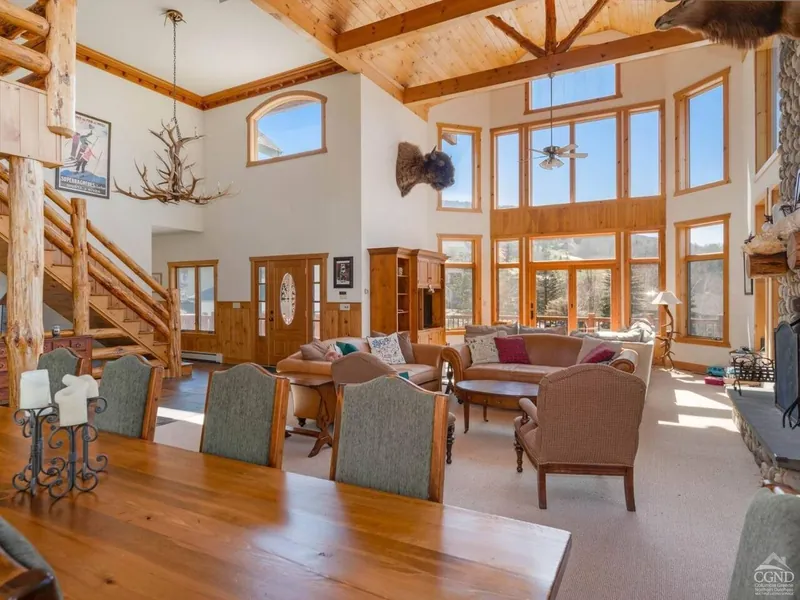 Great Room: Enjoy stunning views and airy comfort in this spacious, beautifully crafted living area!
