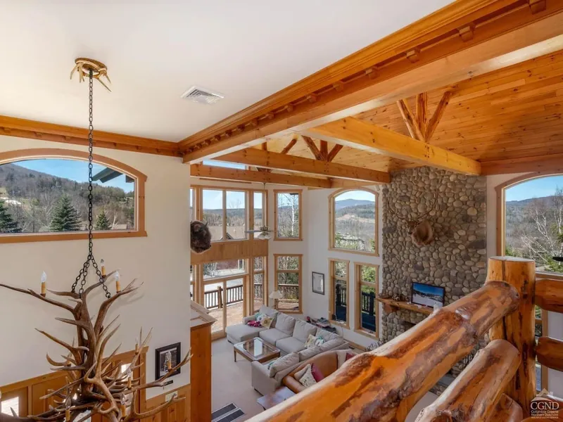 Great Room: Soaring ceilings and panoramic views create the perfect gathering space!